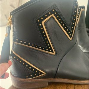 UGG Lars Studded Leather Booties